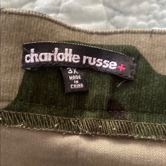 Charlotte Russe Camo Mini Skirt - Picture 2 of 3